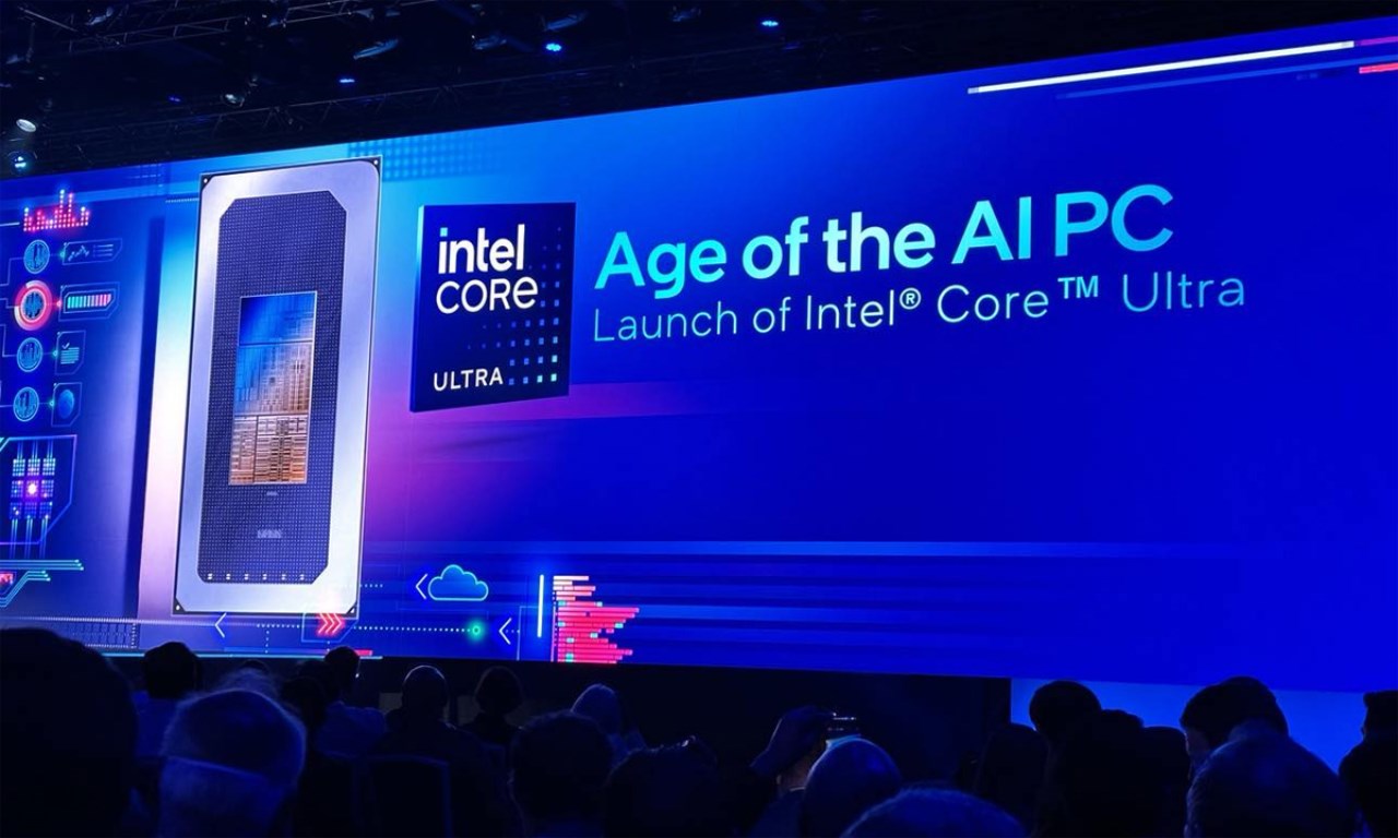 Theo Intel, dòng chip Intel Core Ultra đánh dấu kỷ nguyên mới của những mẫu PC trí tuệ nhân tạo (AI PC). Nguồn: Intel.