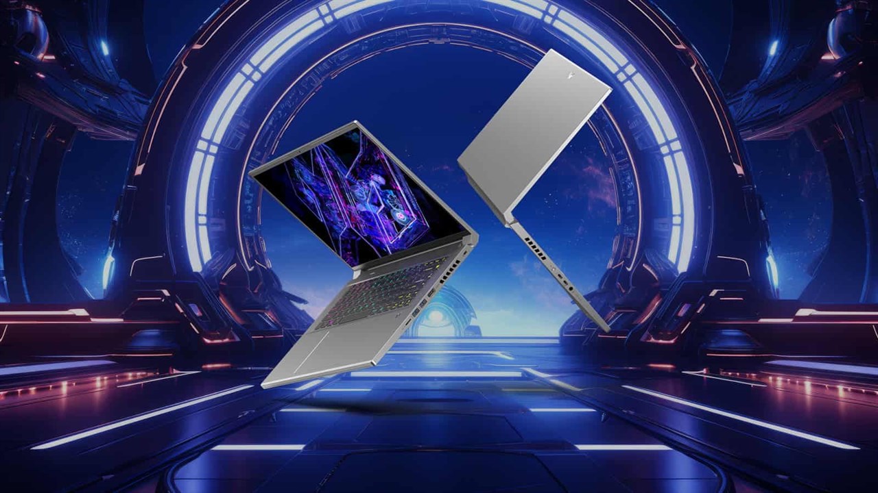 Mẫu laptop gaming mới của Acer - Predator Triton Neo 16 được trang bị vi xử lý Intel Core Ultra mới. Nguồn: Acer.