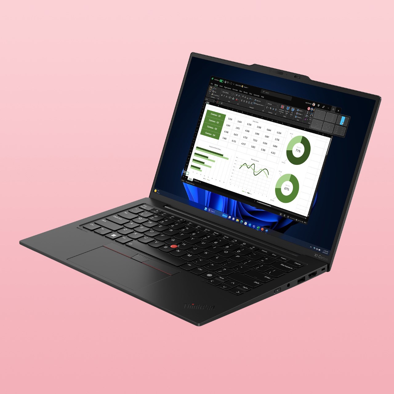 Mẫu Lenovo ThinkPad X1 Carbon Gen 12th. Nguồn: Lenovo.
